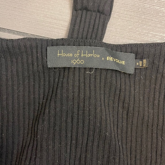 House of Harlow x Revolve black bodysuit - Picture 2 of 2
